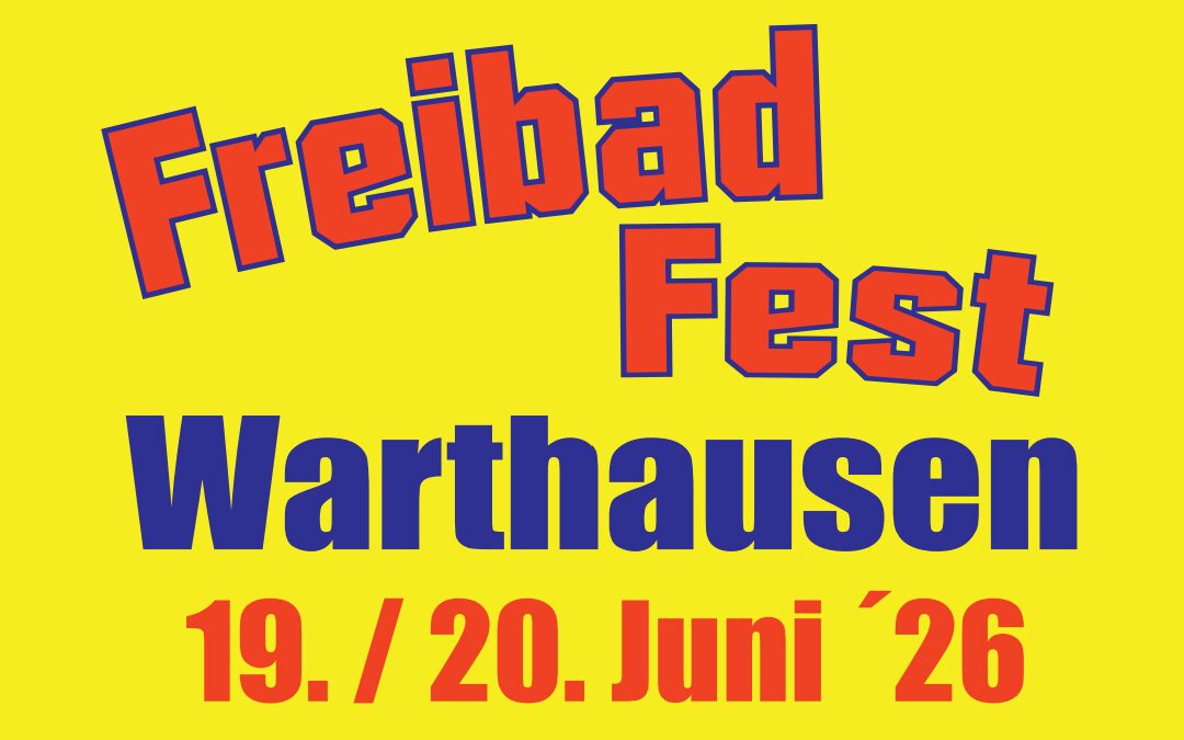 Save the date: Freibadfest 19./20. Juni 2026