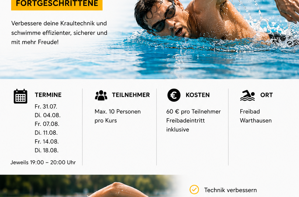 Kraulkurs für Erwachsene – TG