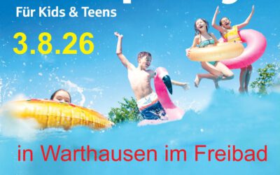 Sommer-Poolparty am 03.08.2026